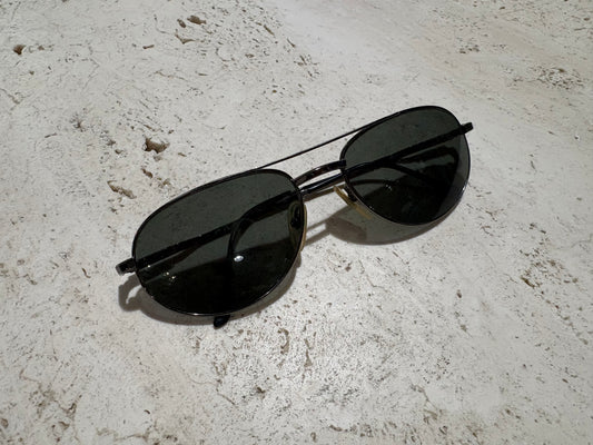 POLAR EURO SUNGLASSES - Black Metal Frame w/ case