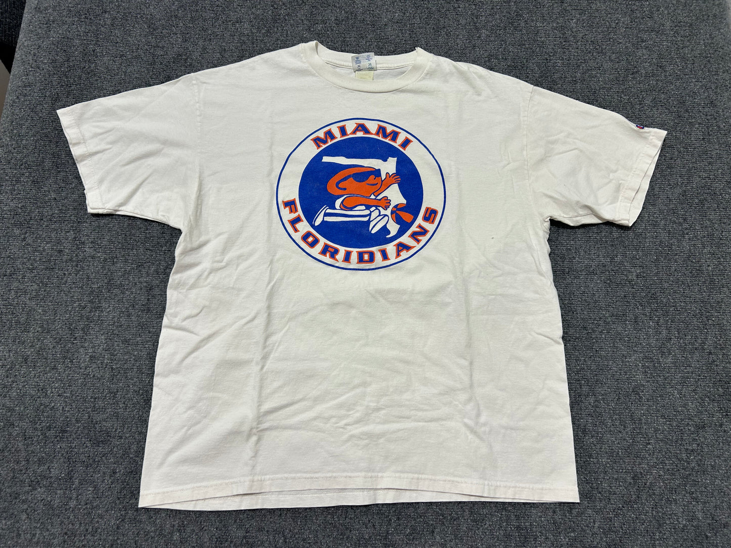 Miami Floridians Tee - White Size XL