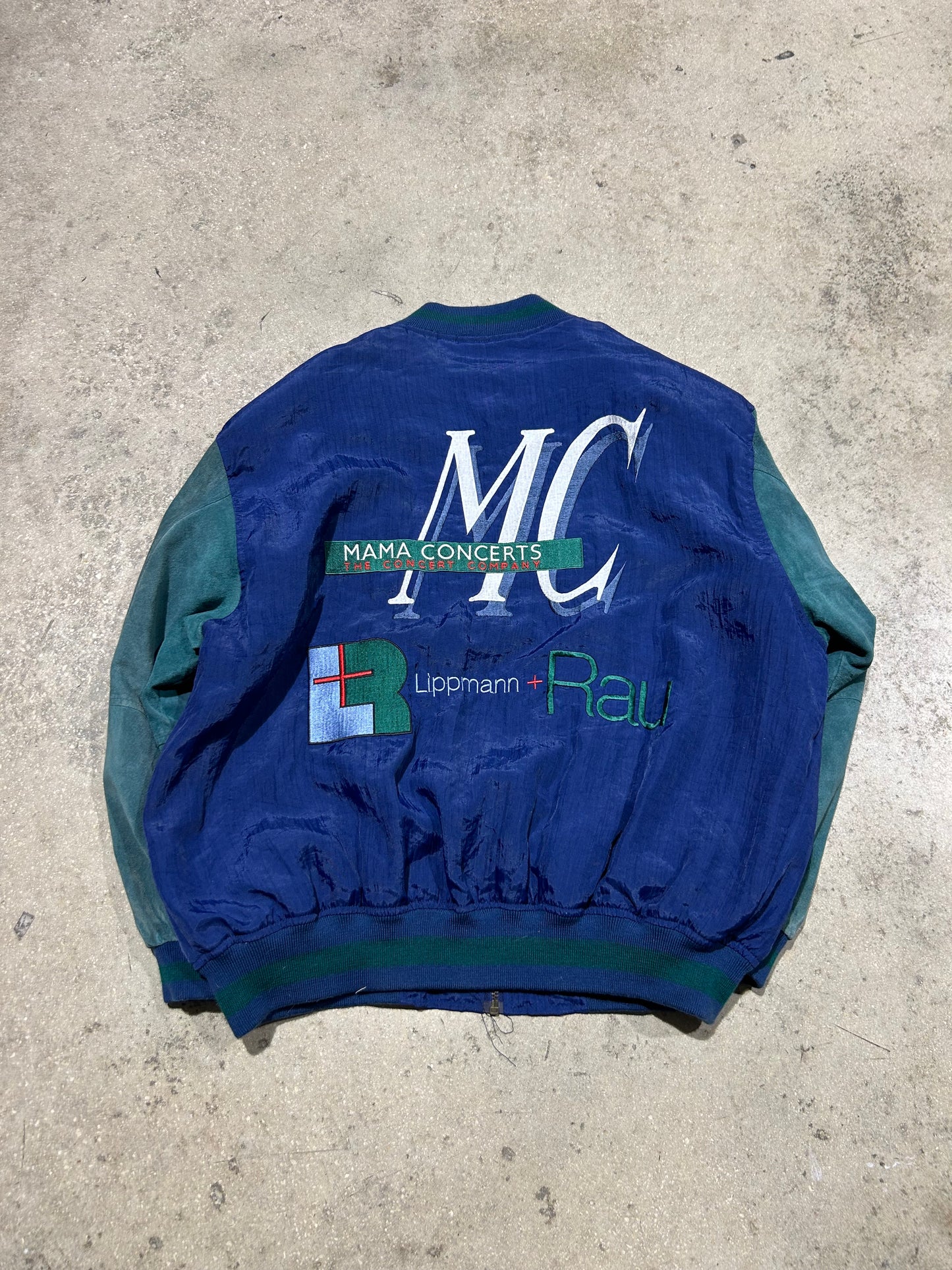 MCM Tour Jacket - Navy/Green Size Large