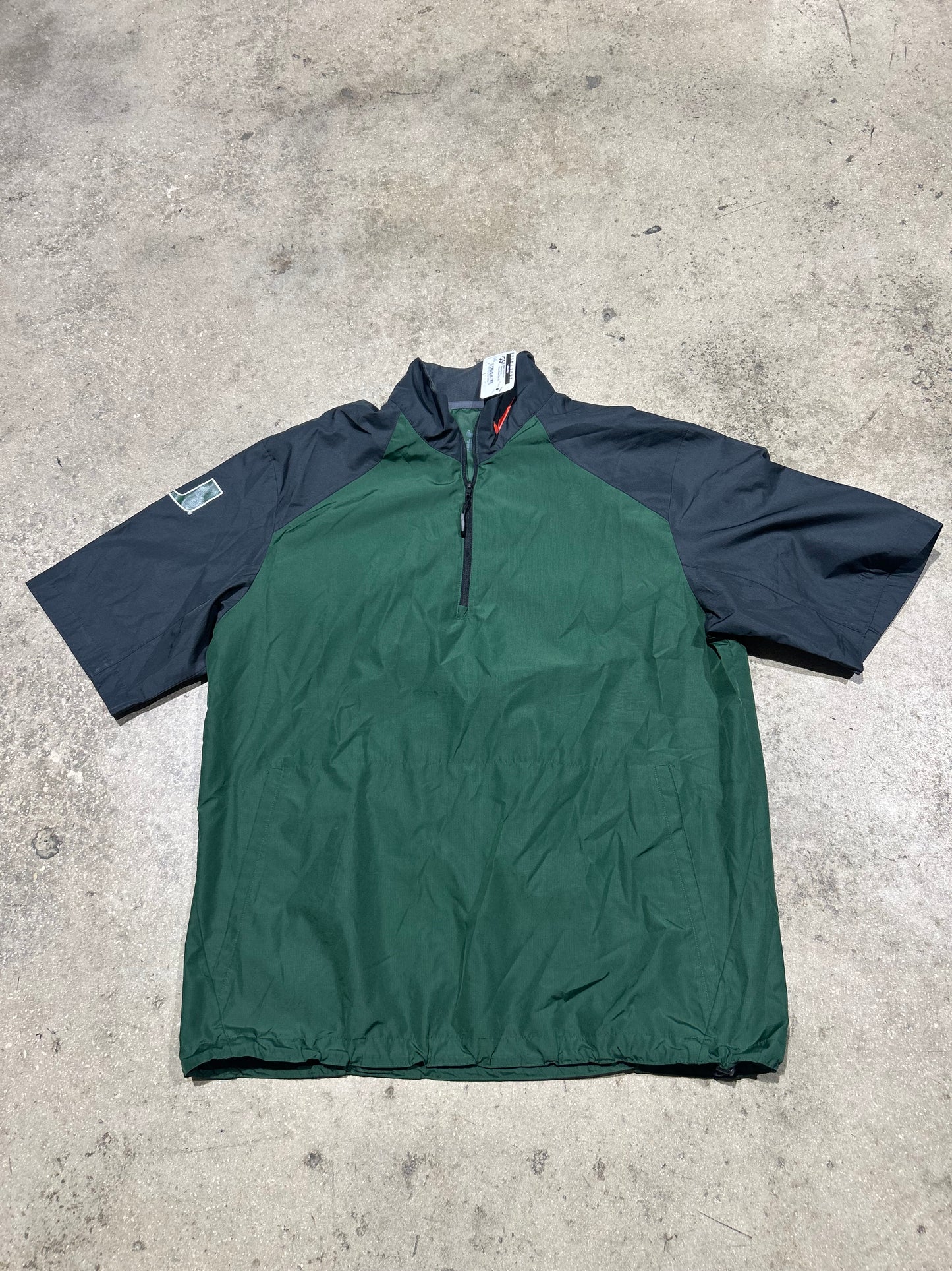 Miami Hurricanes Windbreaker - Green/Black Size XL