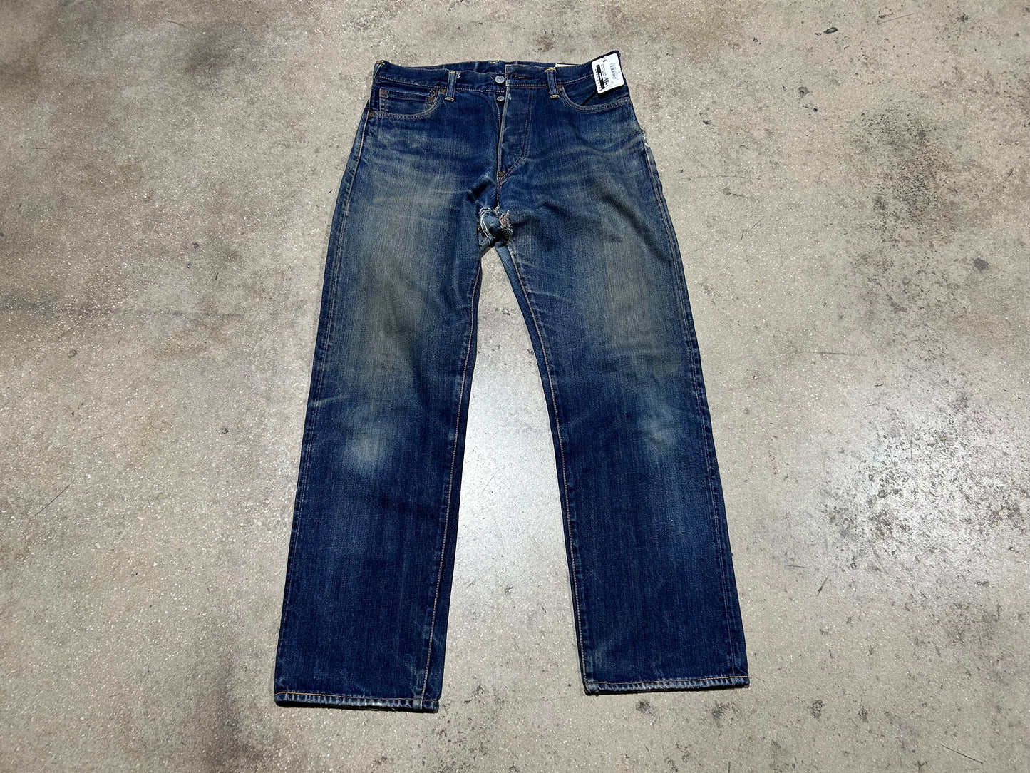 Evisu With Yeeks Out Jeans - Blue Size 33