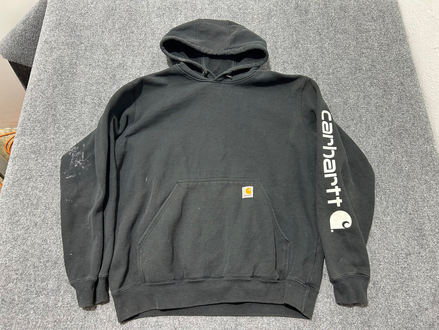 Carhartt Pullover Hoodie - Black Size Large