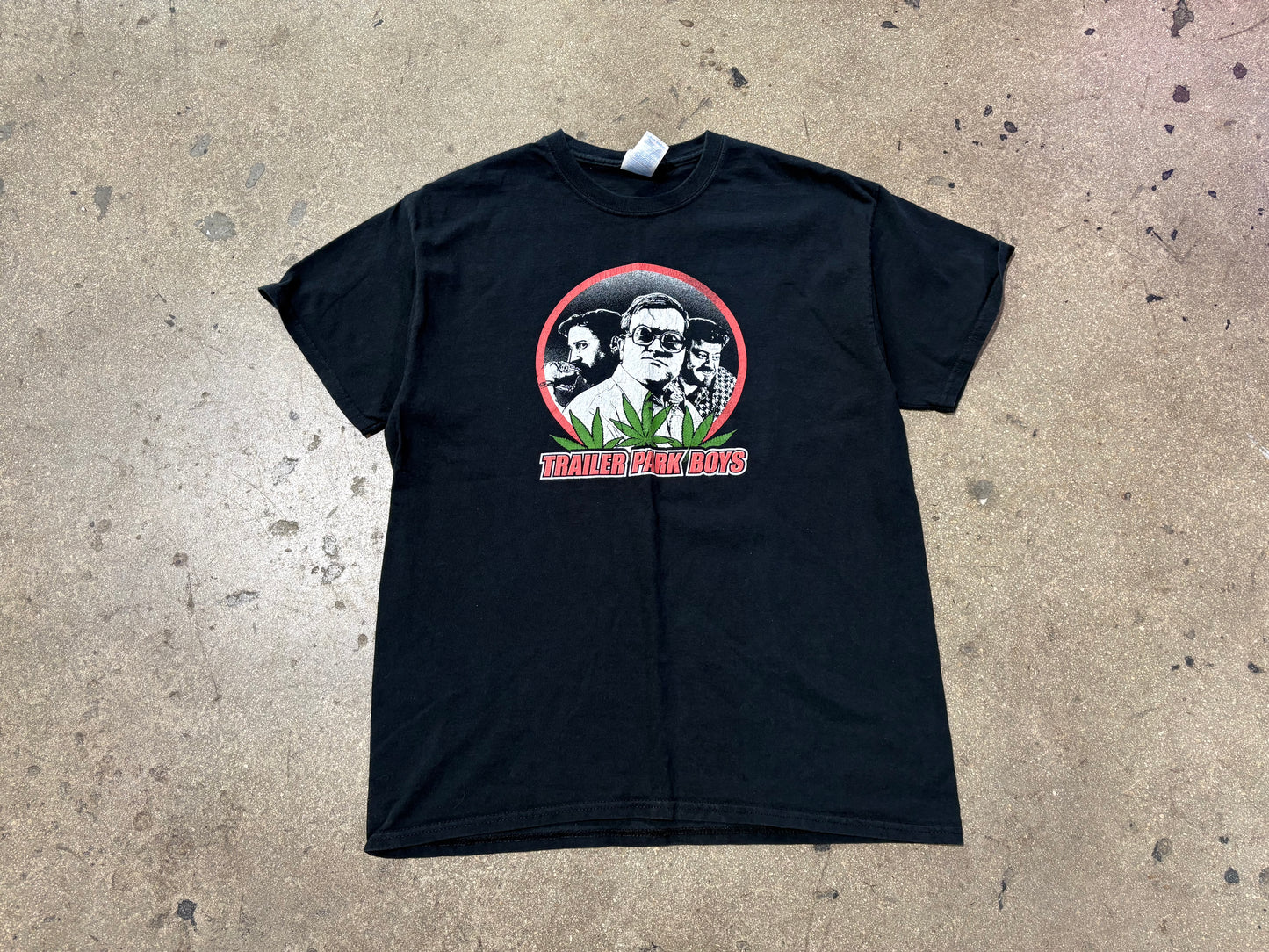 Trailer Park Boys Tee - Black Size Large