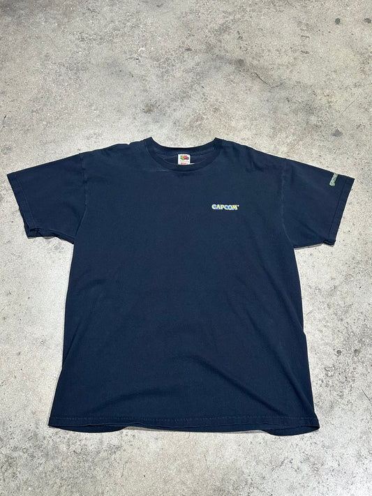 Capcom Final Fight Streetwise Tee - Black Size XL (23 x 30)