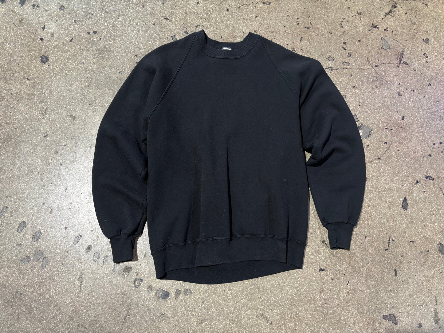 Jerzees Blank Crewneck Sweatshirt - Black Size XXL