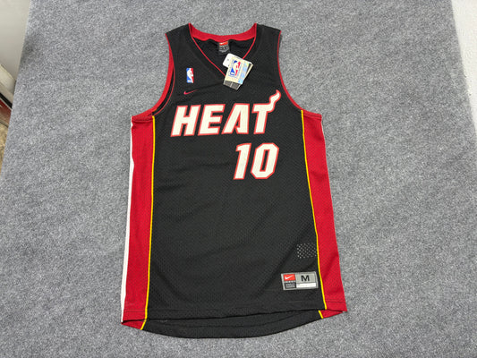 Champion Miami Heat Tim Hardaway #10 Basketball Jersey - Black Size 44