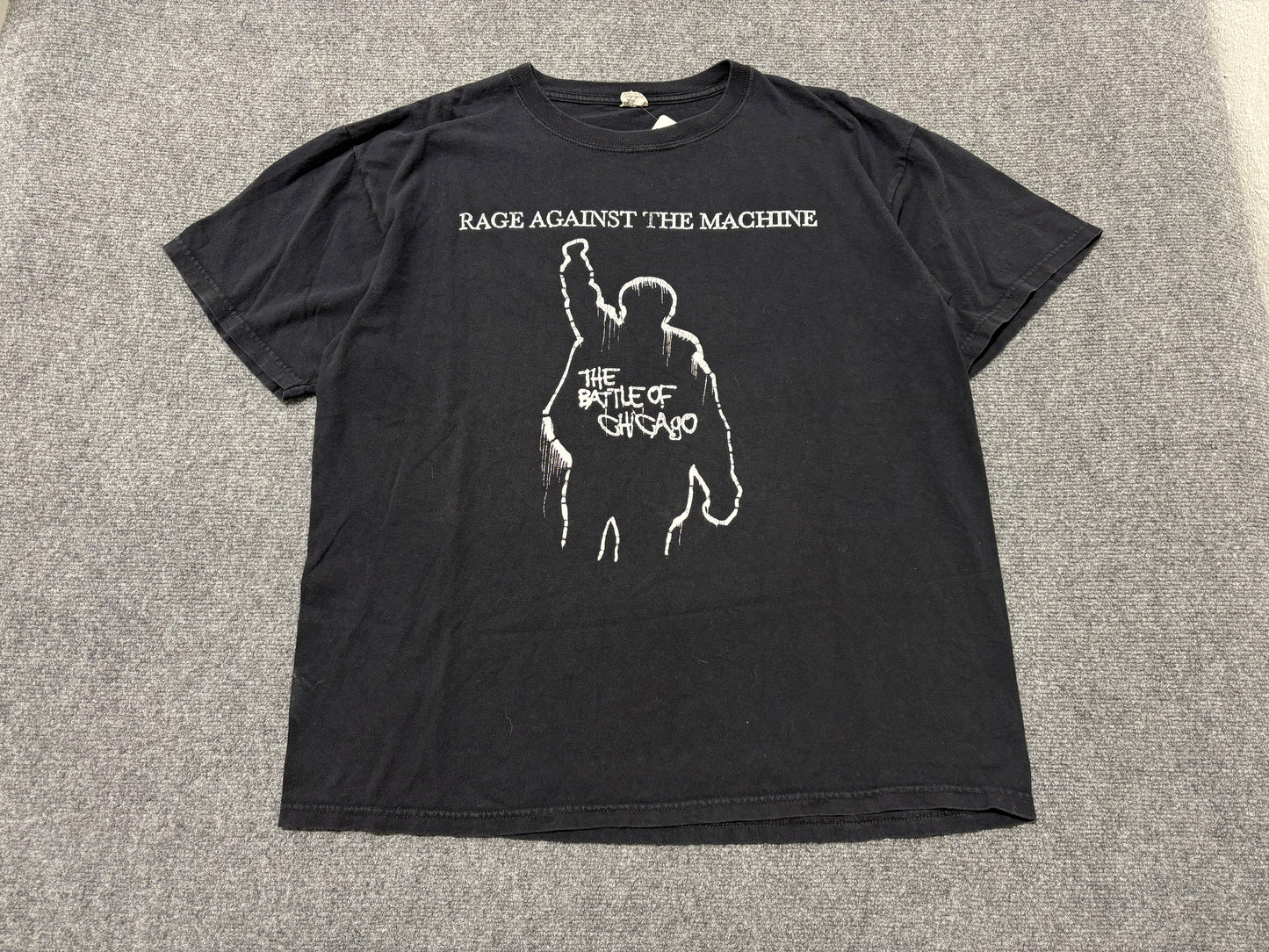 Rage Against The Machine Chicago Tee - Black Size XL