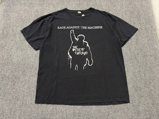 Rage Against The Machine Chicago Tee - Black Size XL