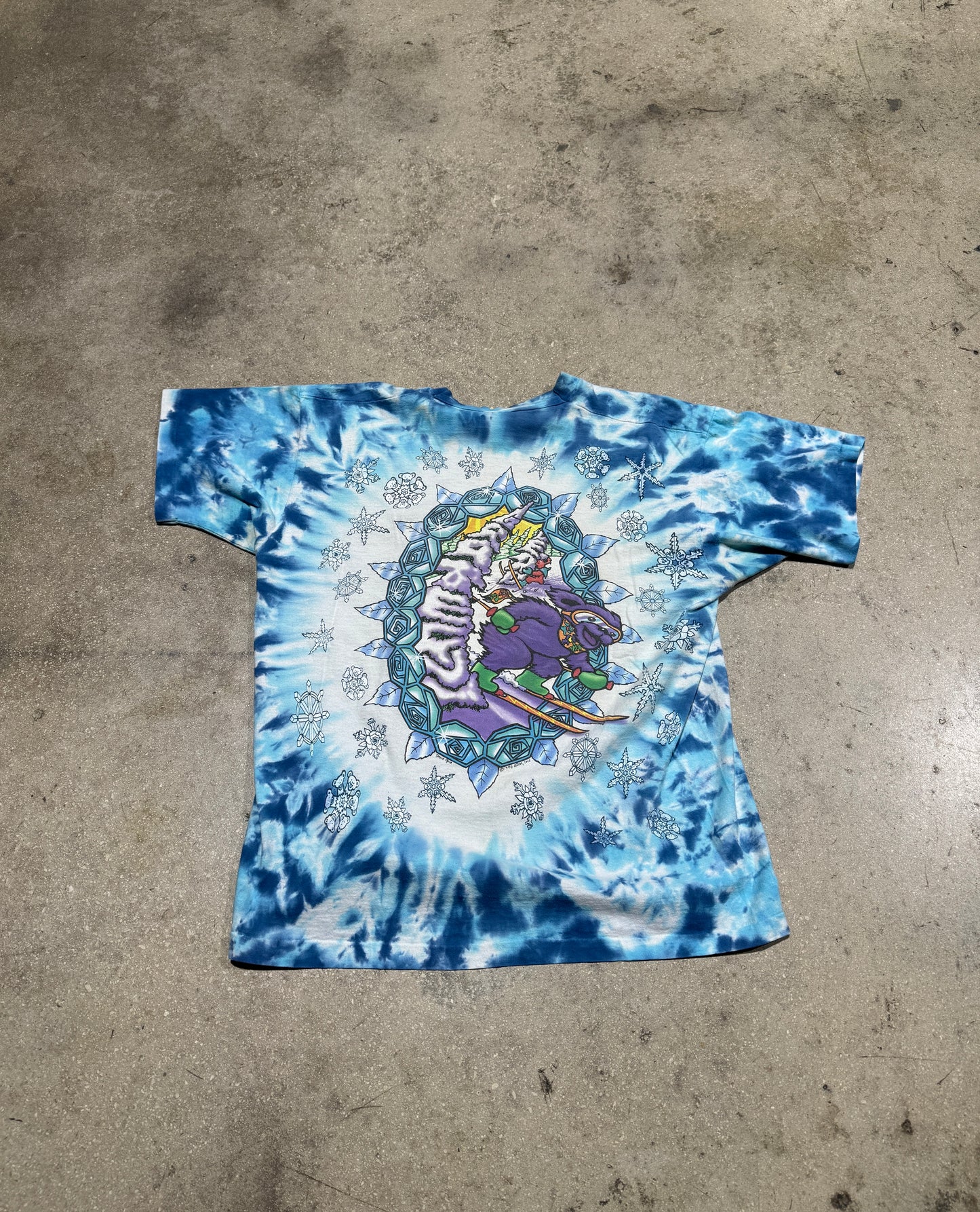 1994 Grateful Dead Snowboard Tee Size XL