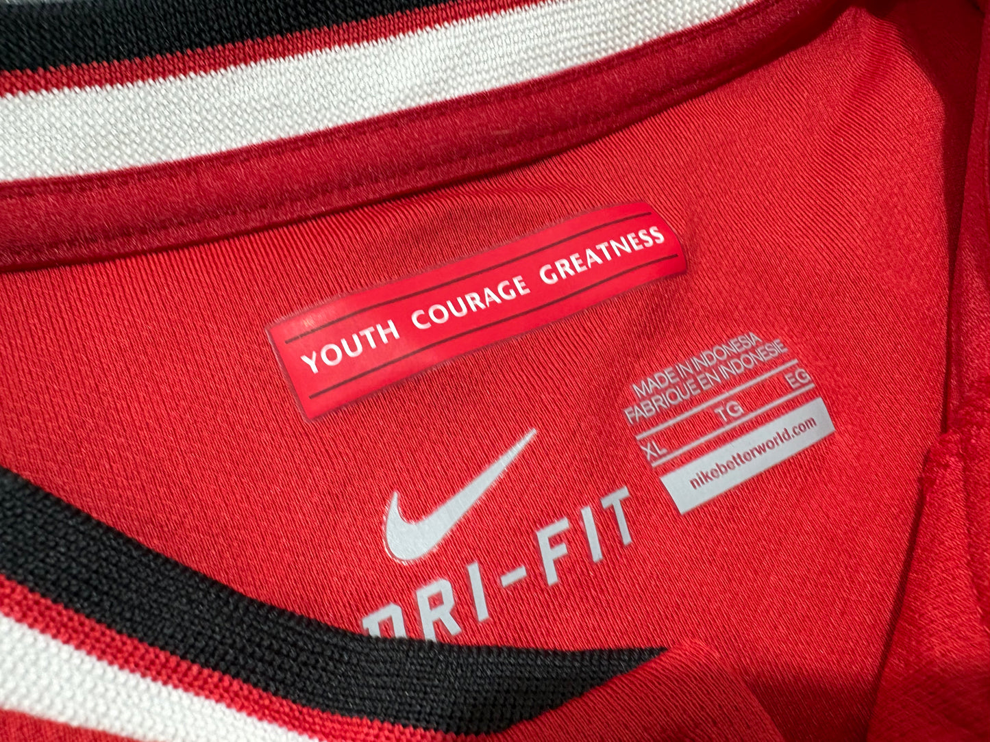 Womens Nike Manchester United Soccer Jersey - Red Size XL