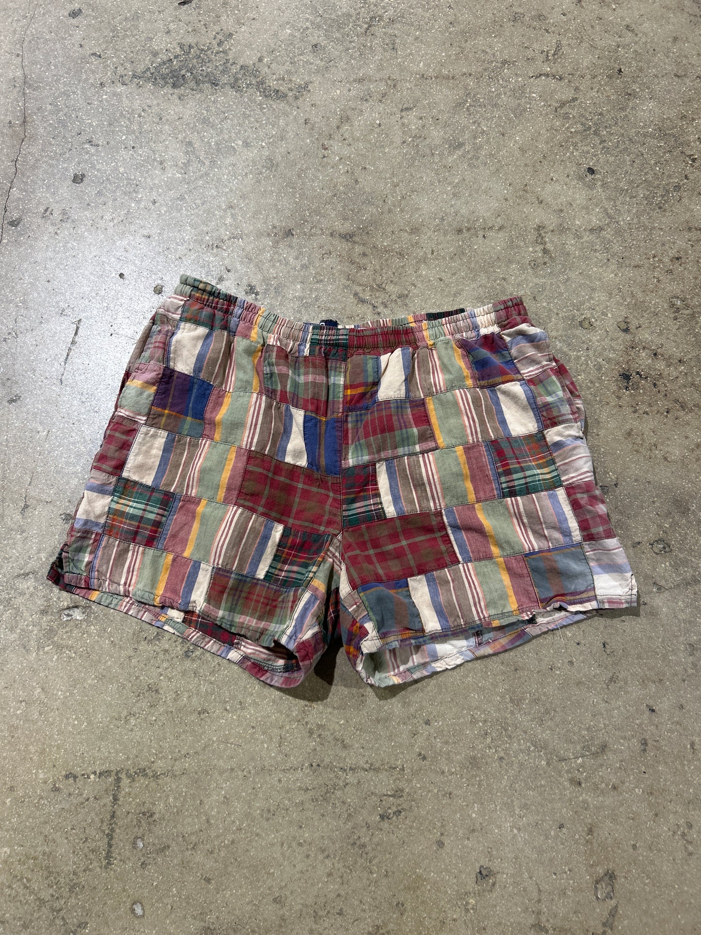 Polo Sport Patchwork Shorts Size Large