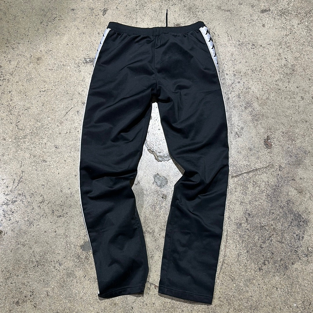 Kappa Trackpant Joggers - Black Size Medium