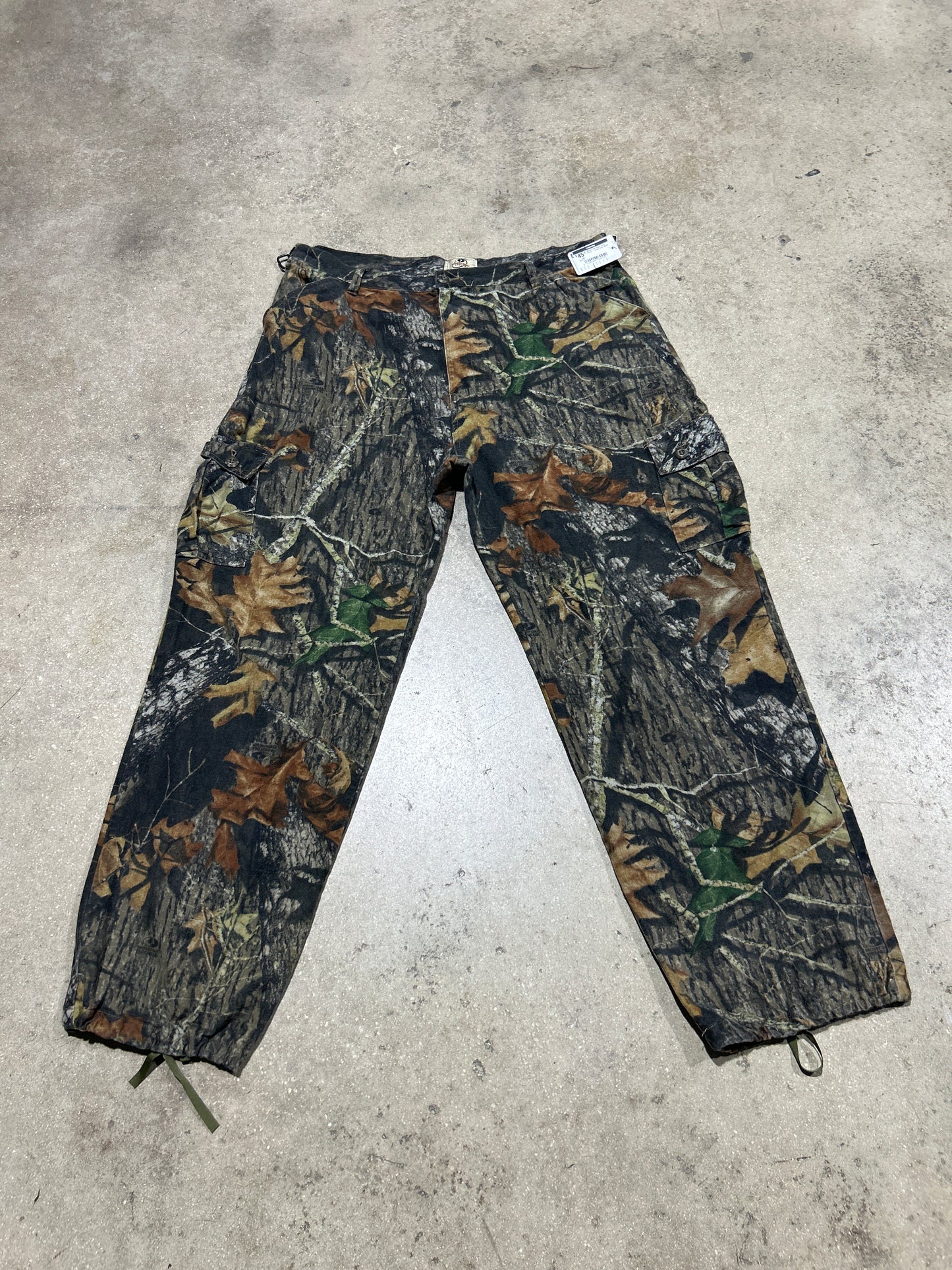 Mossy Oak Cargo Camo Pants - Green Size 38x32