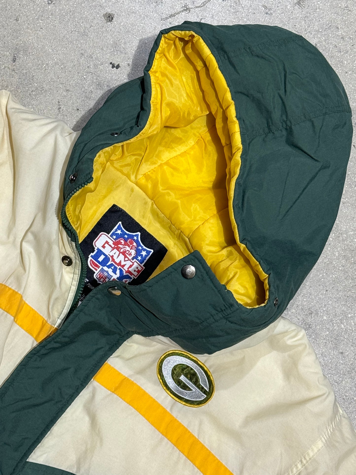 NFL Game Day GB Packers Jacket Size Large