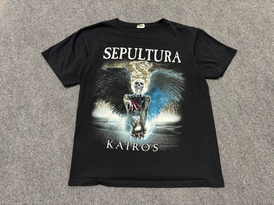 Sepultura Kairos Tee - Black Size Medium