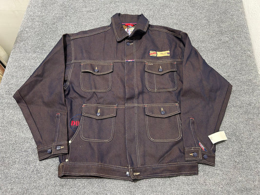 Willie Esco Denim Jacket - Blue Size Large