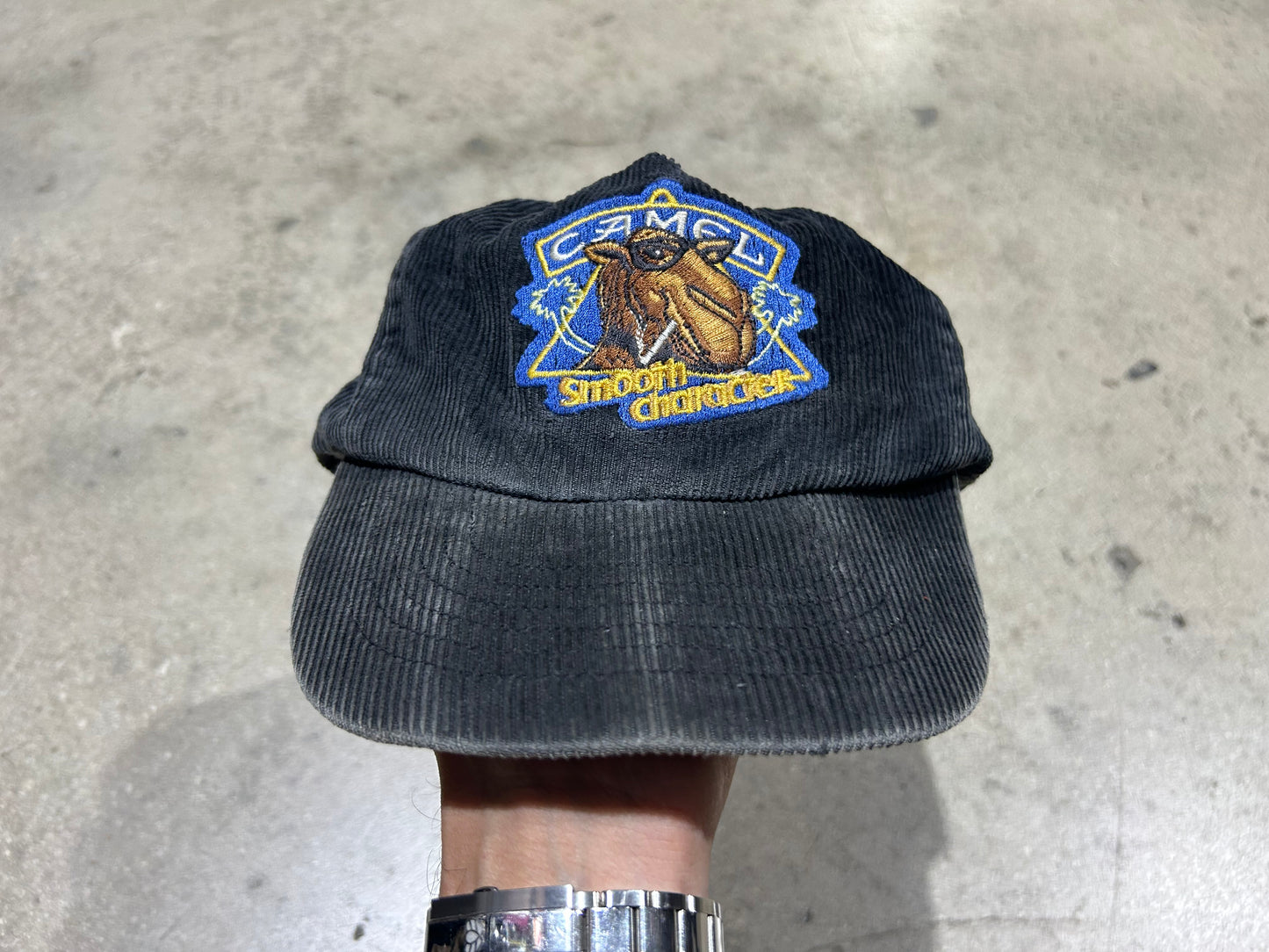 Camel Cigarettes Corduroy Hat - Black