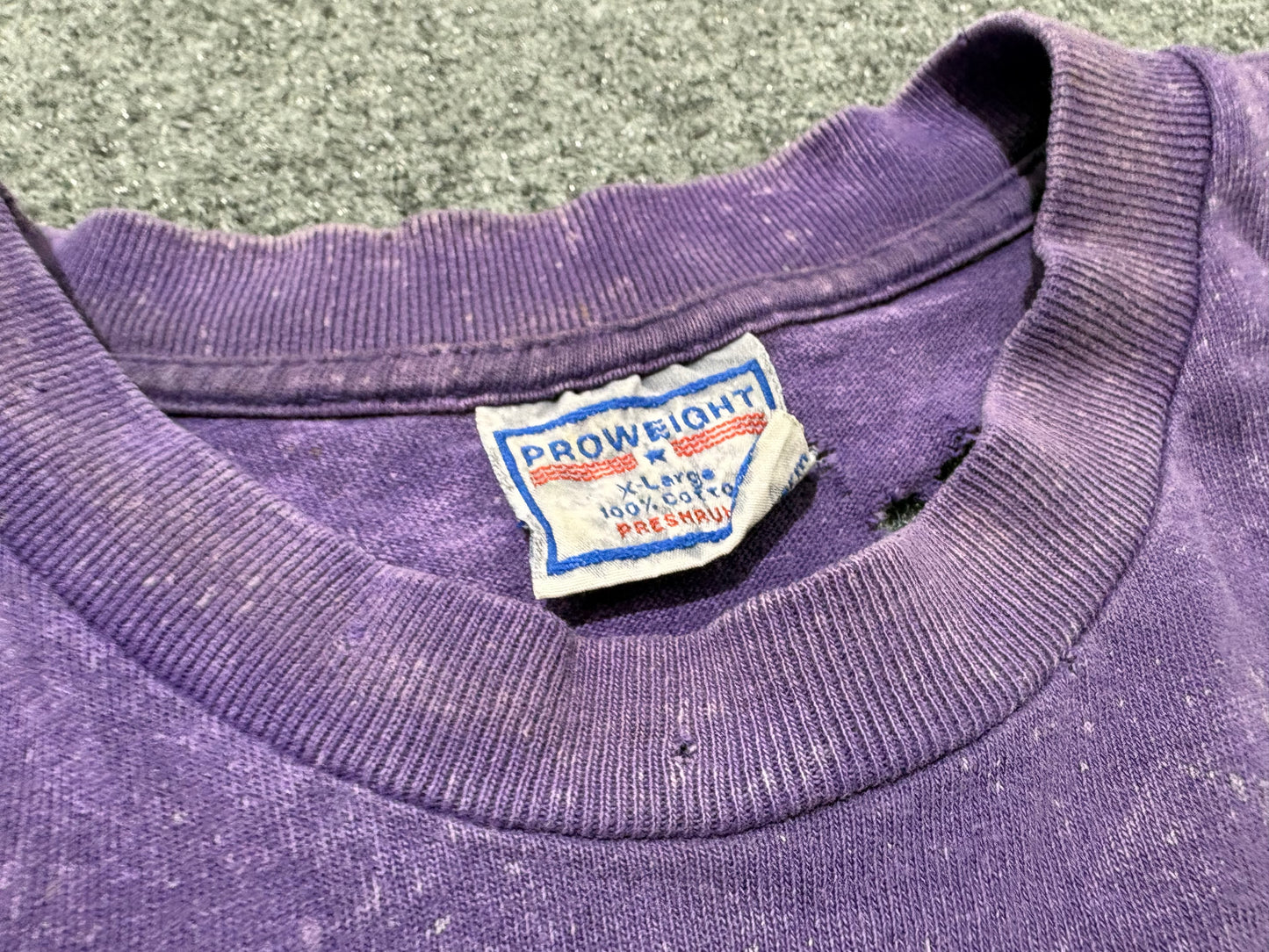 Busch Gardens The Wolf Tee - Purple Size XL