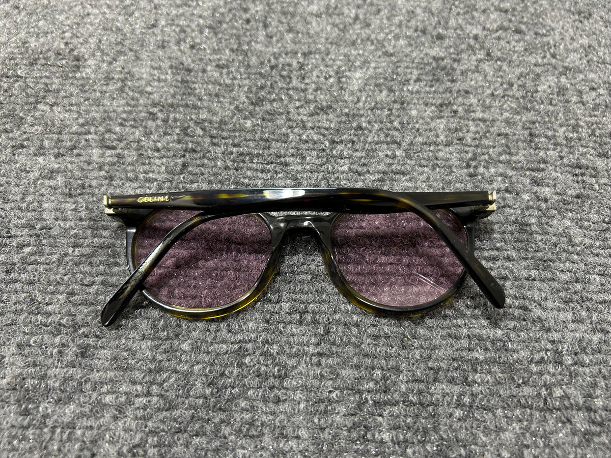 Celine Round Glasses - Tortoise