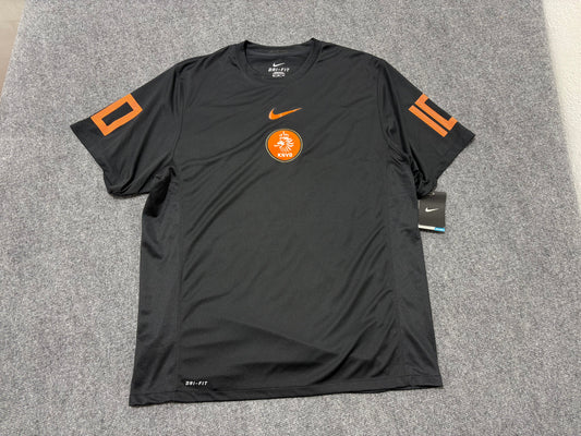 2010 Nike Netherlands Soccer Jersey - Black Size XL