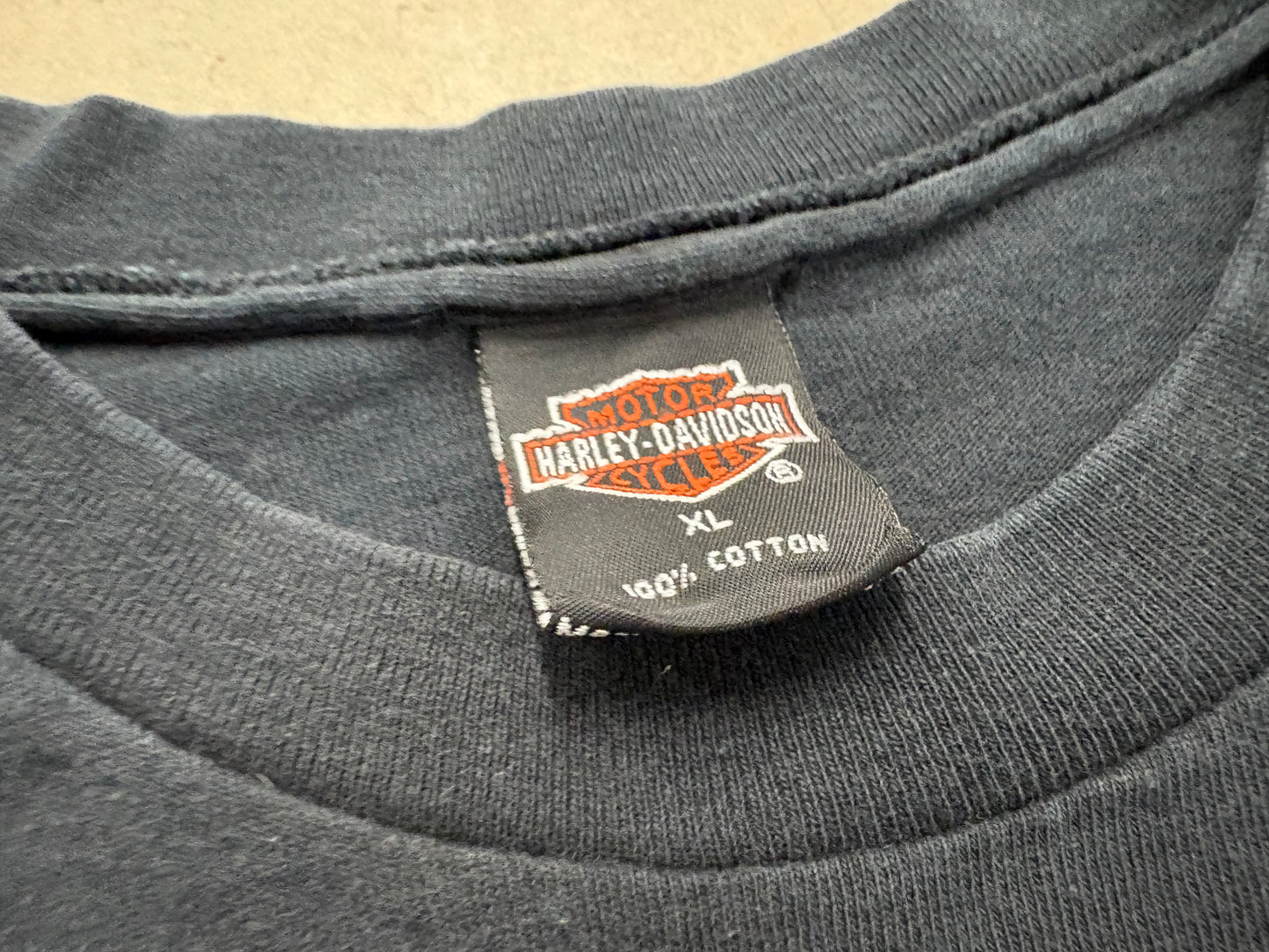 1997 Harley Davidson Las Vegas Long Sleeve - Black Size XL