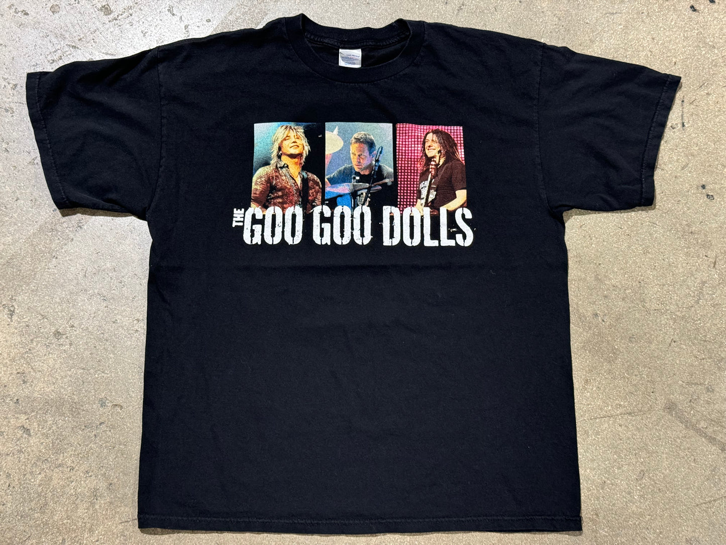 2007 The Goo Goo Dolls Let Love In Tour Tee - Black Size XL