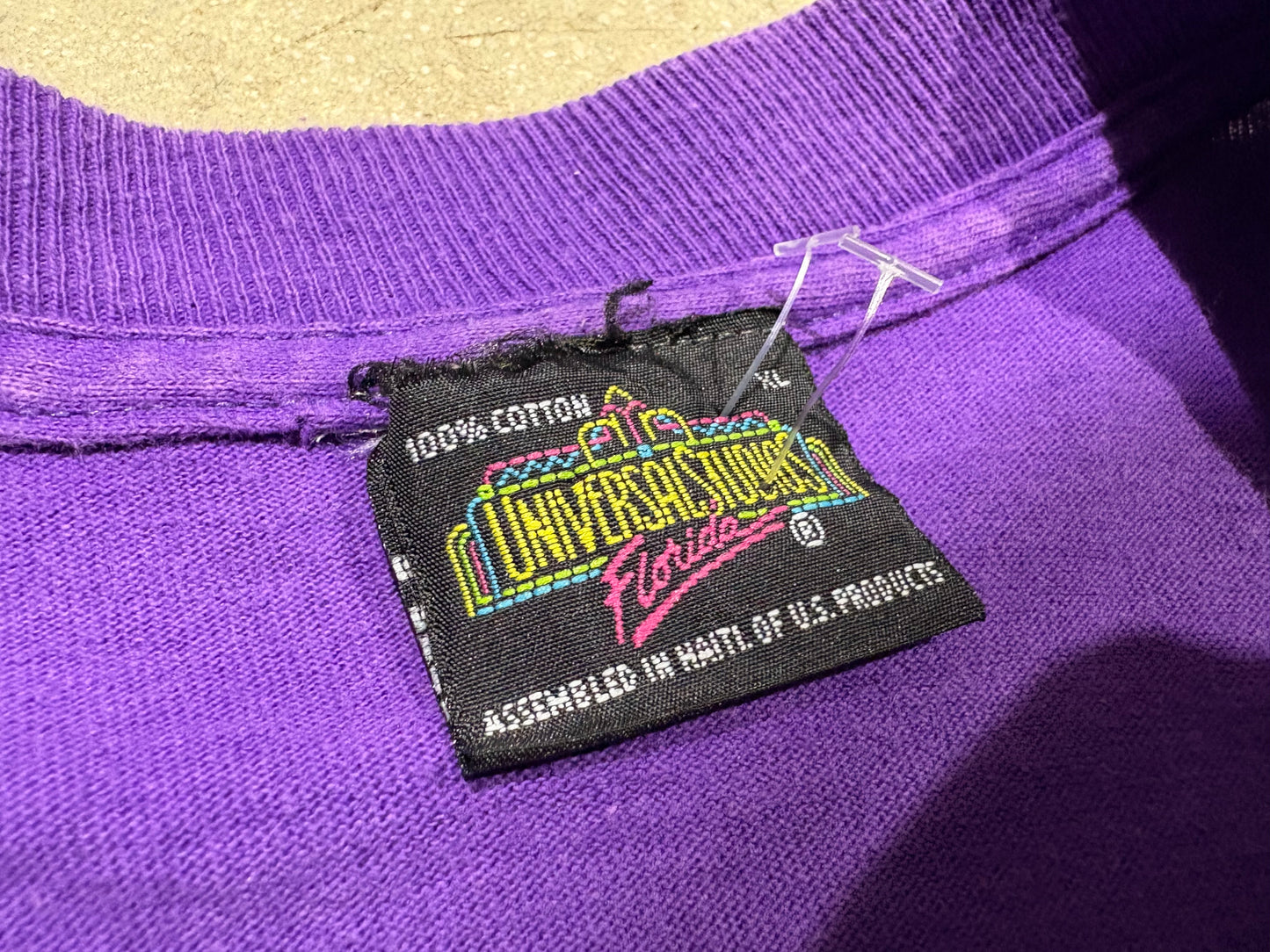 Universal Studios ET Galaxy Tee - Purple Size XL