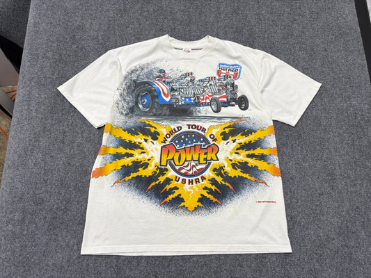 Hot Rod World Tour of Power Tee - White Size XL