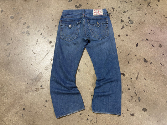 Tru Religion Billy Denim Jeans - Blue Size 33 x 33