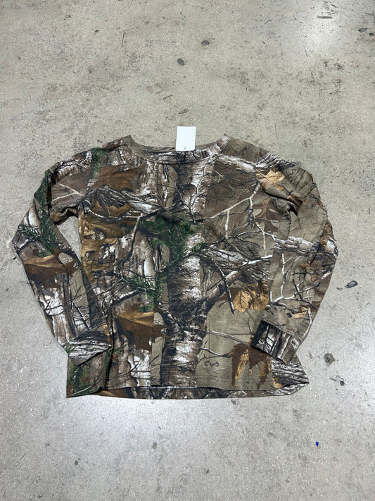 Tree Bark Camo Tee - Multi Size Large