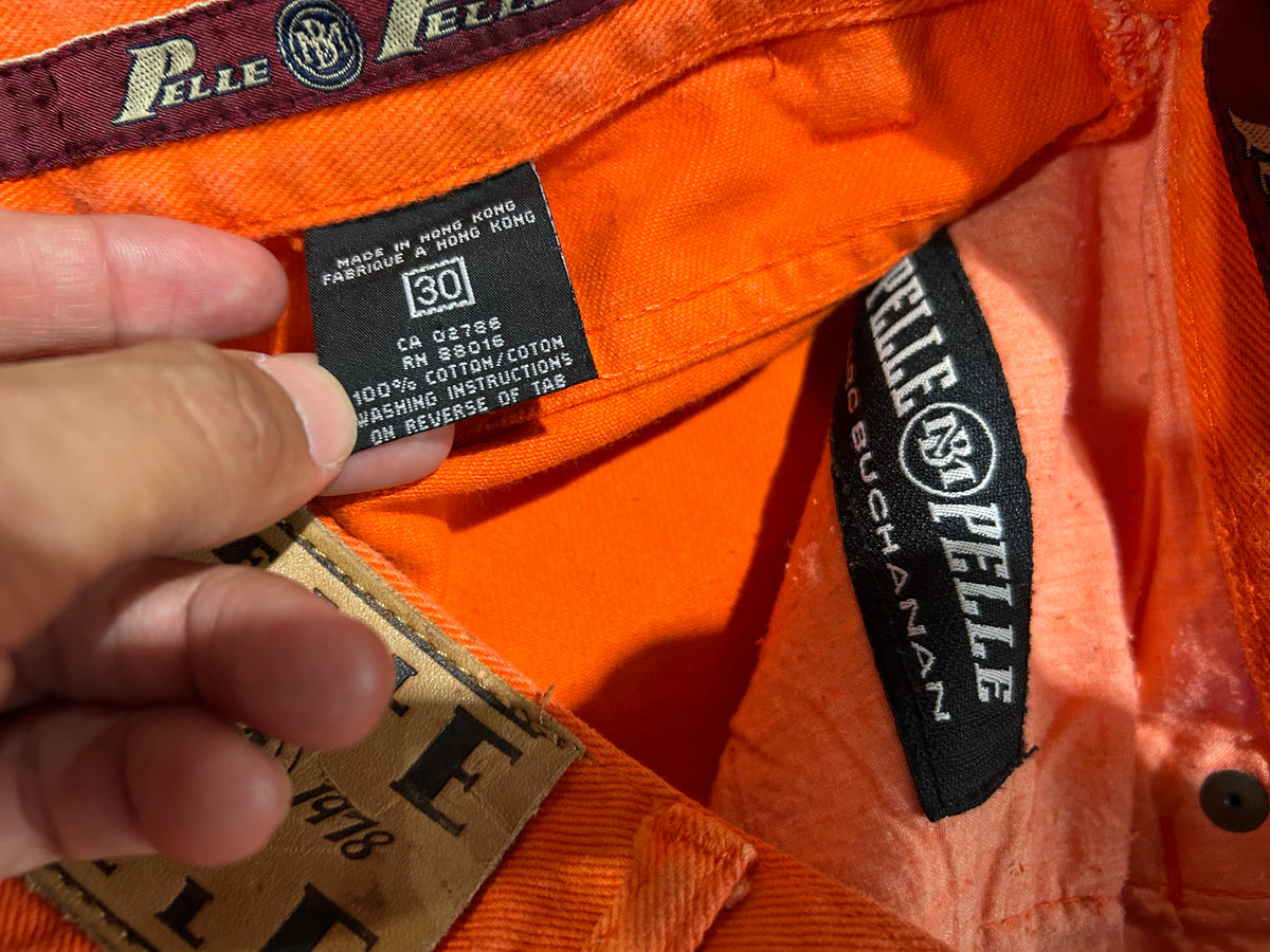 Pelle Pelle Jeans - Orange Size 30