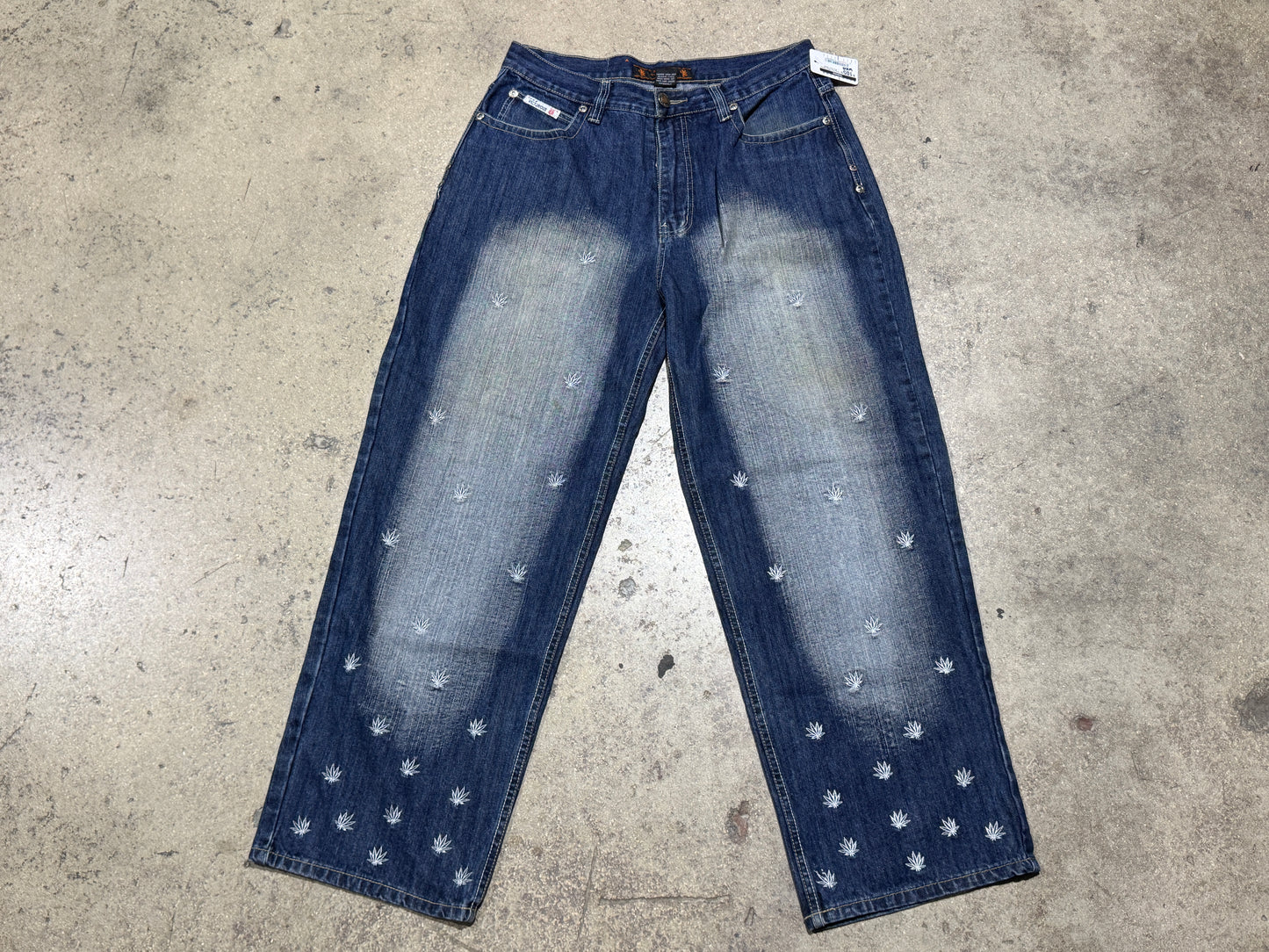 Victorious Weed Denim - Blue Size 36x32