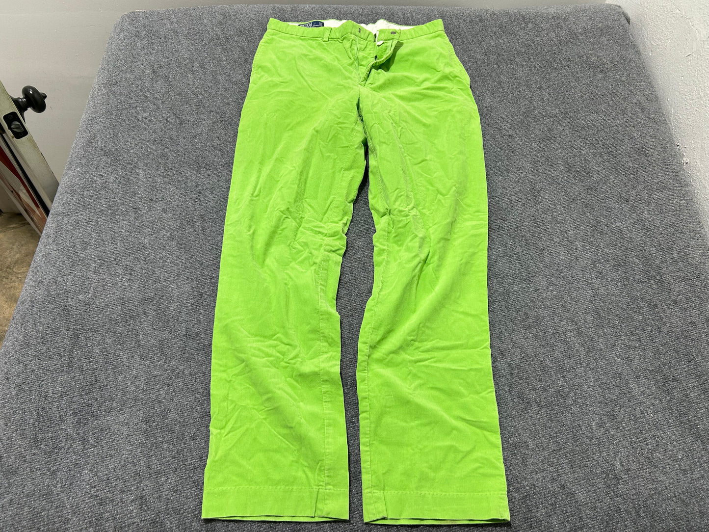 Polo Corduroy Pants - Green Size 36x34