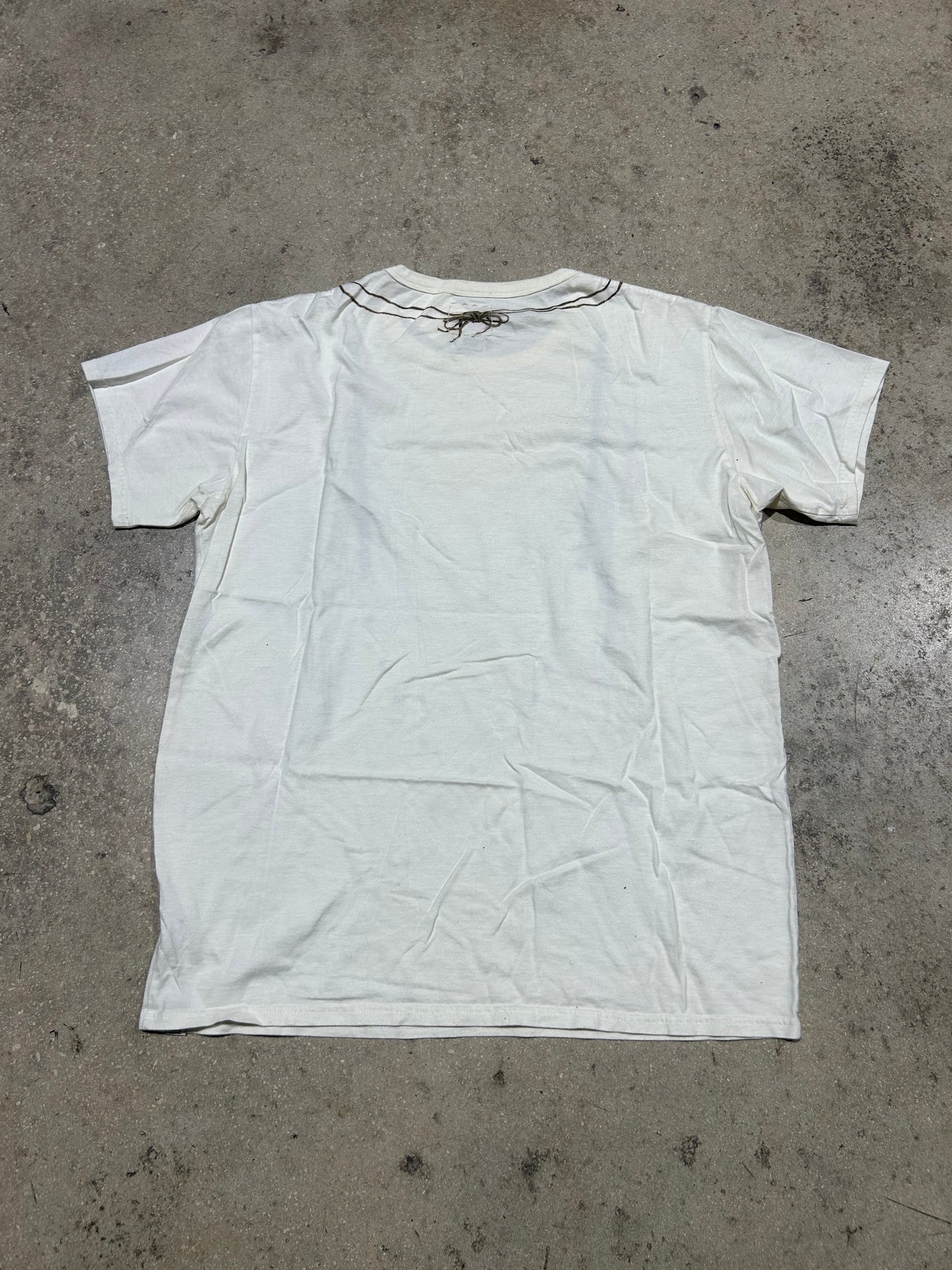Visvim Necklace Shirt - White Size Large(con)