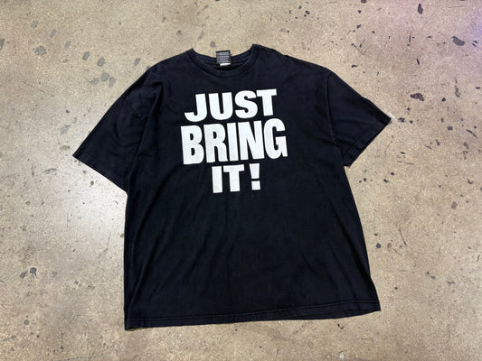 2007 The Rock Just Bring It Tee - Black Size 3XL