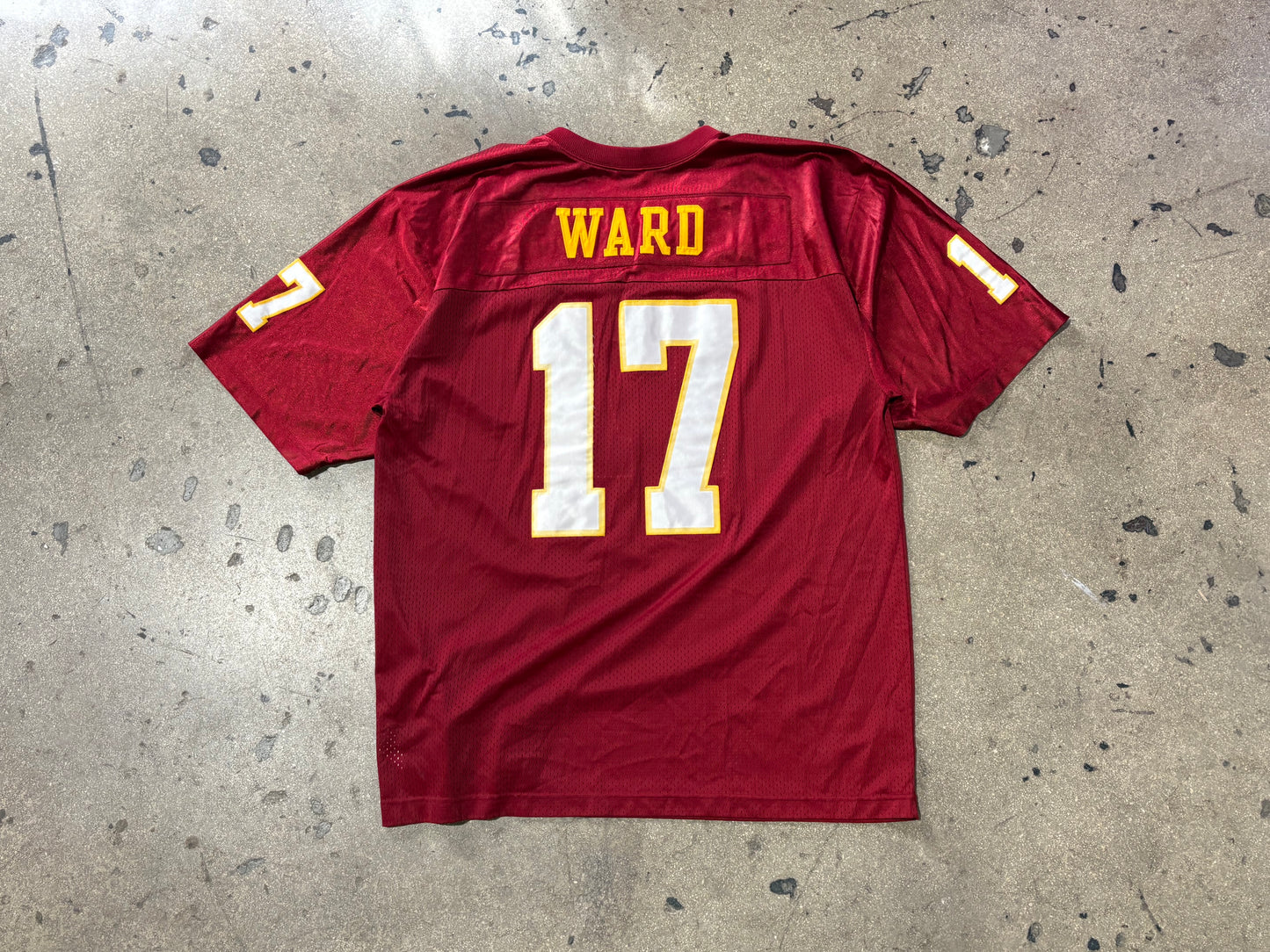 Nike Florida State Seminoles #17 Ward Jersey - Garnett Size XXL