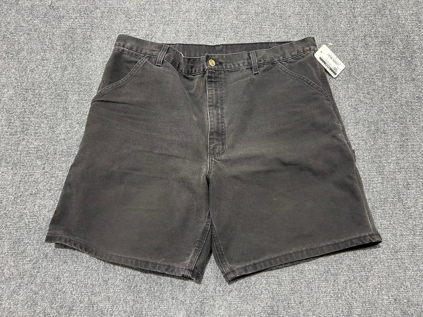 Carhartt Carpenter Shorts - Black Size 38
