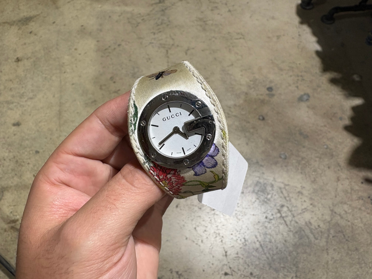 2005 Gucci G-Bandeau Floral 20 Quartz Watch