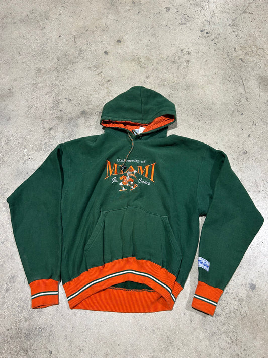 Miami Hurricanes The Game Hoodie Size - Green Size XL