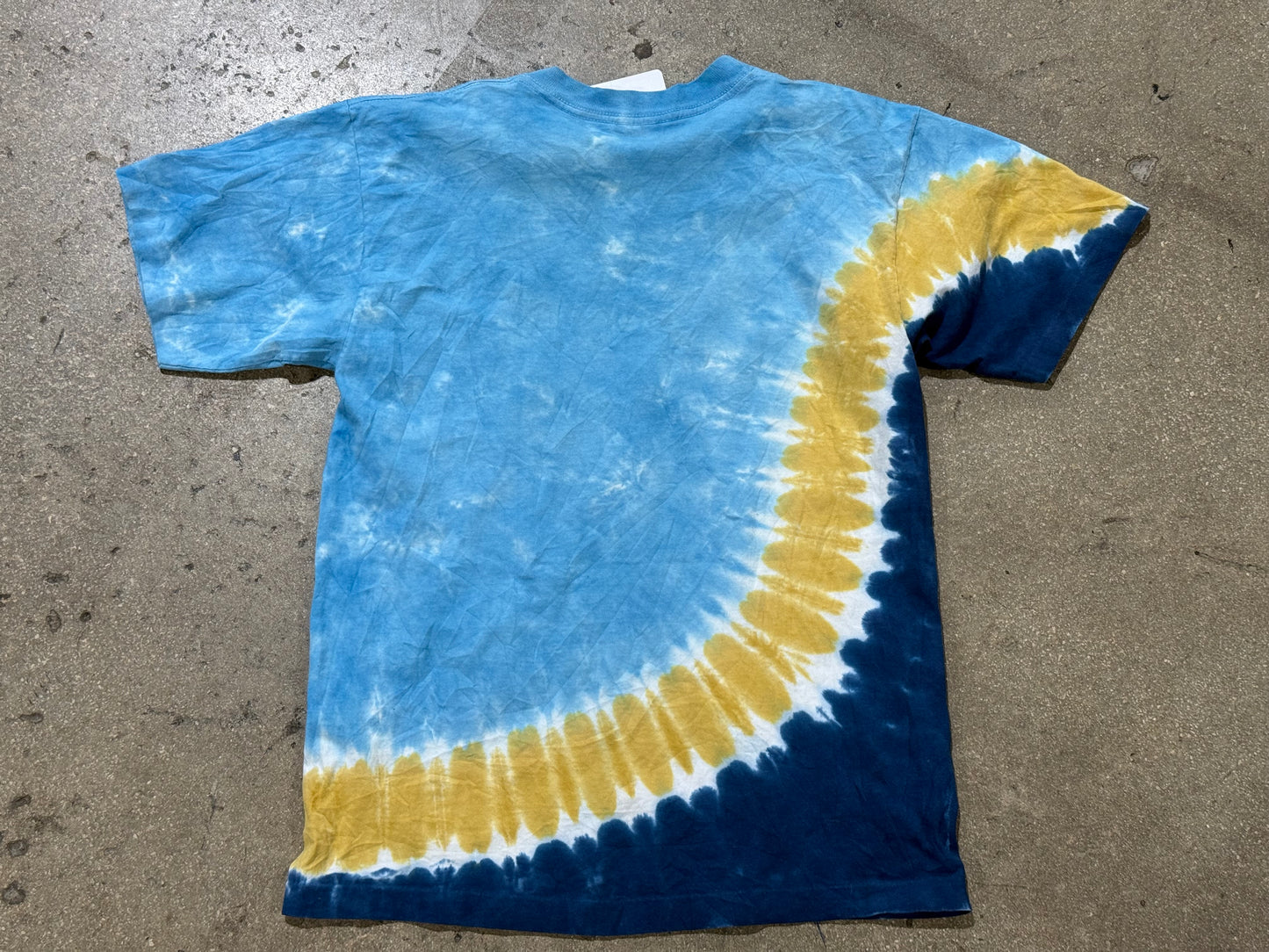 Liquid Blue Blue Angels AOP Tie Dye Tee Size Medium