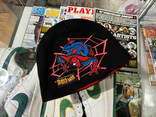 Spectacular Spider Man Reversible Beanie