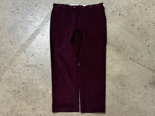 Polo Ralph Lauren Corduroy Pants - Dark Burgundy Size 36x29