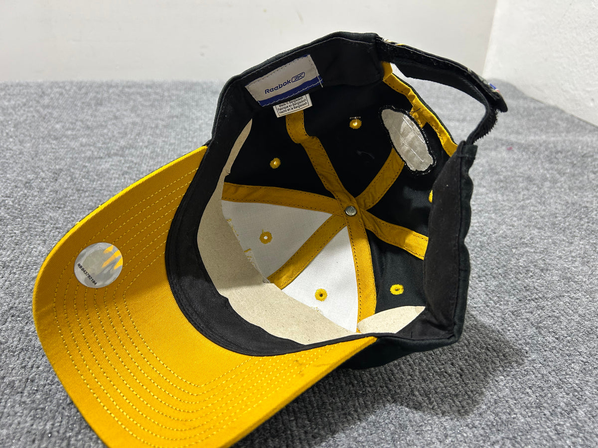 2006 Miami Heat Championship Strap Hat - Black/Gold