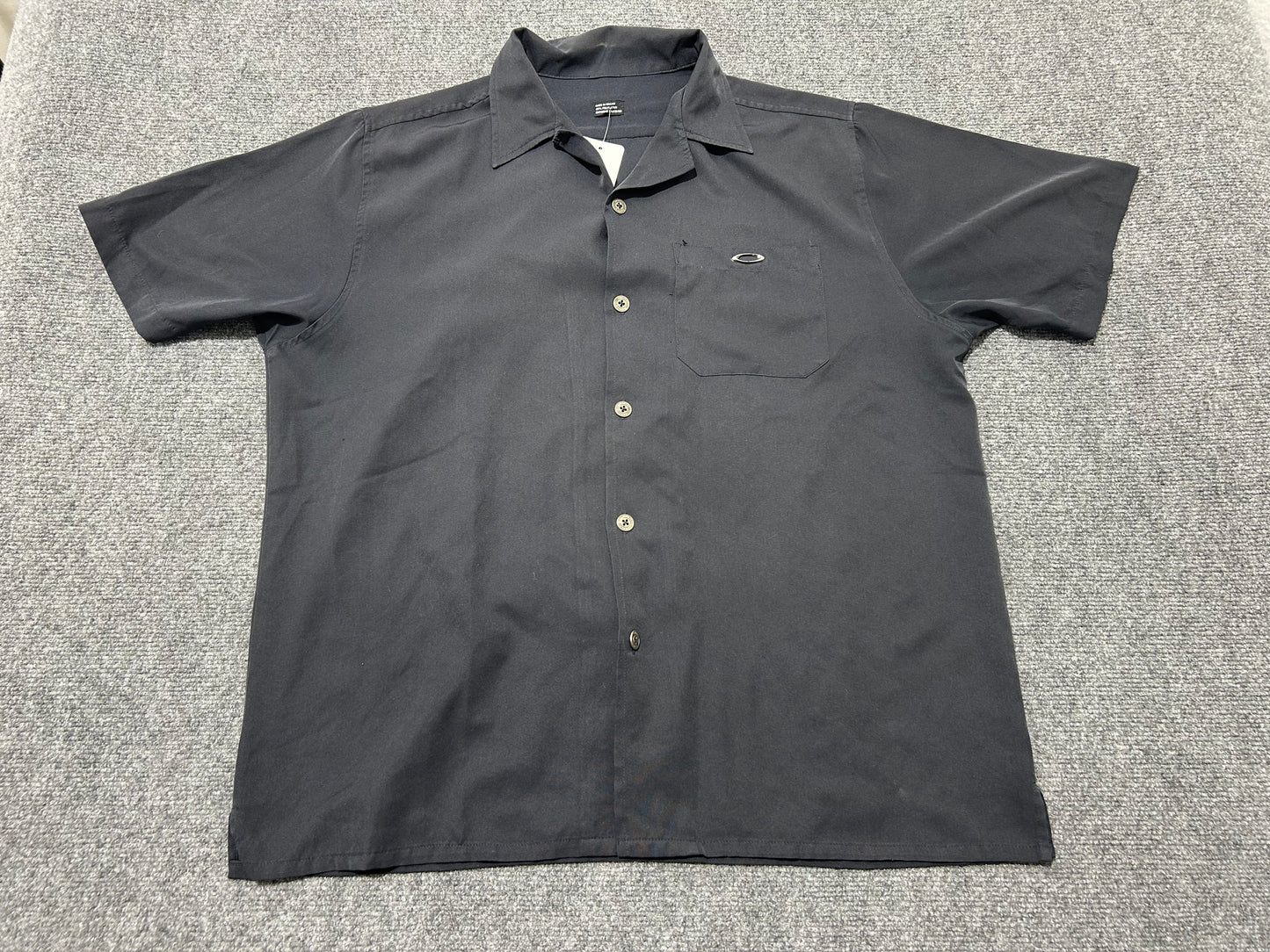 Oakley Button Up Shirt - Black Size Large