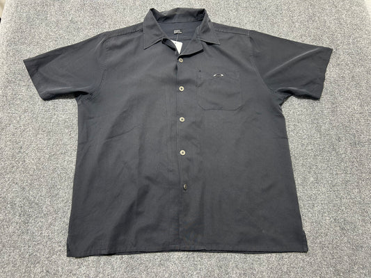 Oakley Button Up Shirt - Black Size Large