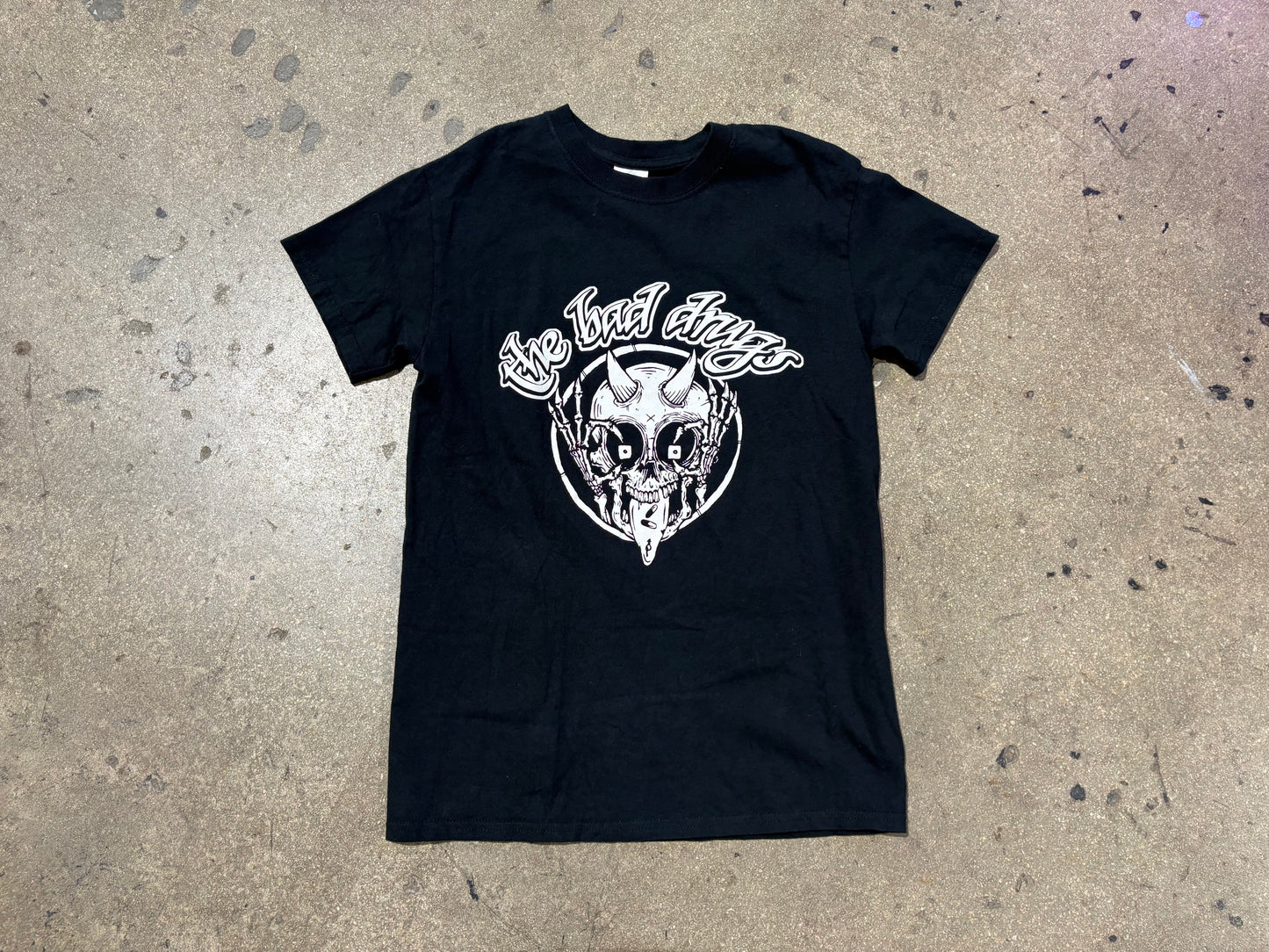 The Bad Drugs Tee - Black Size Small