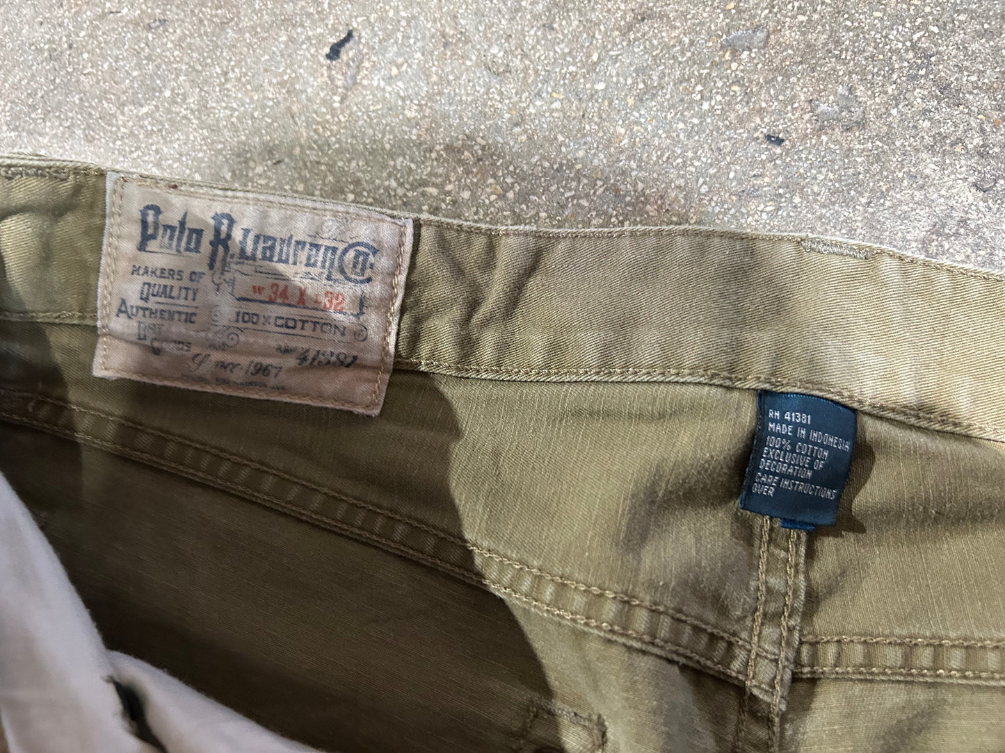 Polo Ralph Lauren Pants - Green size 34x32