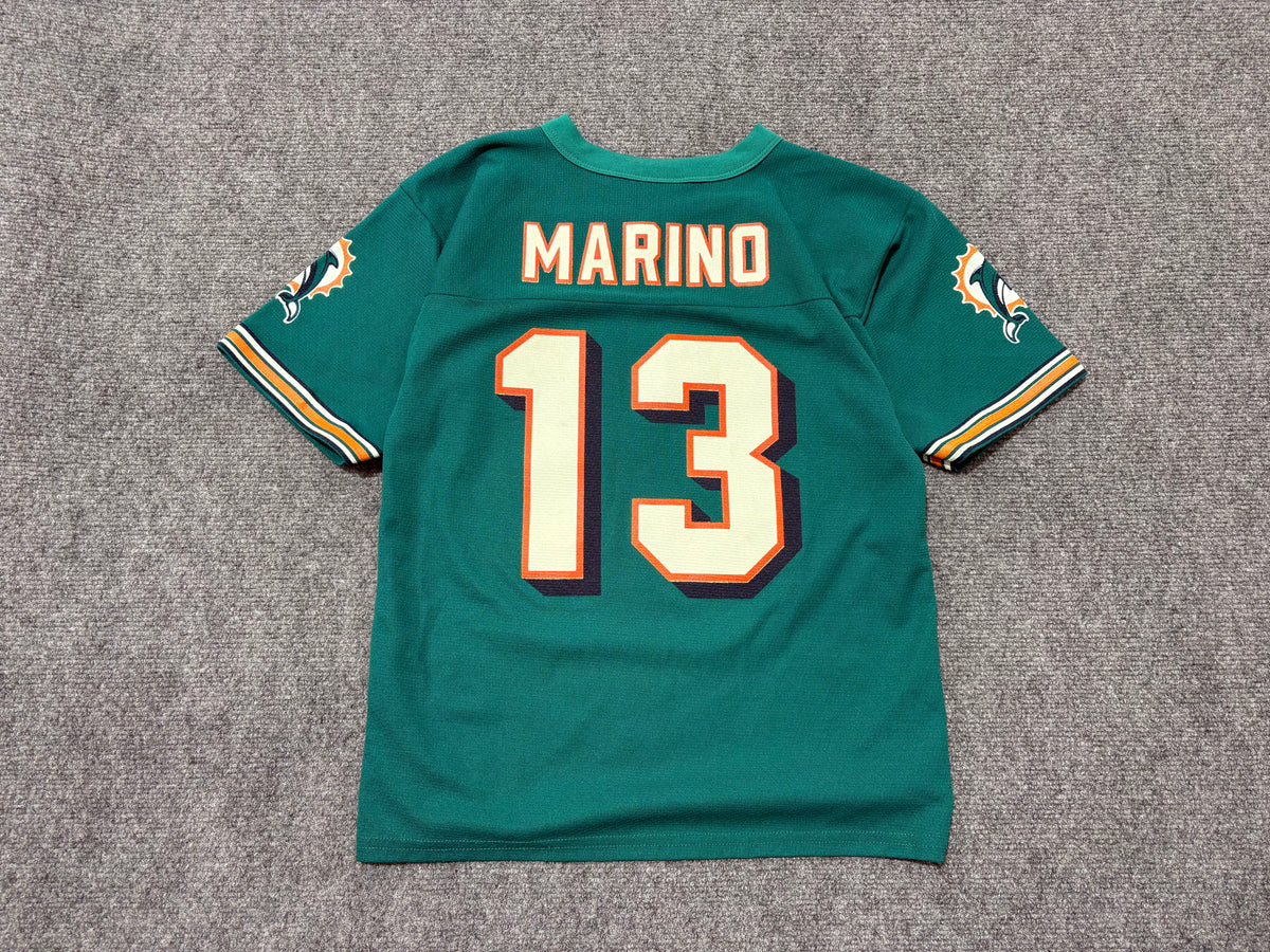 Kids Miami Dolphins #13 Marino Jersey - Teal Size Youth Medium