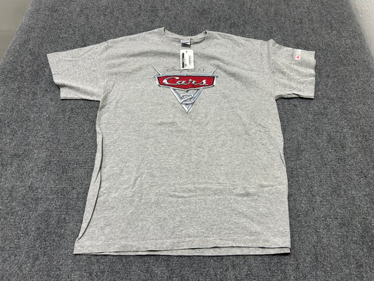 Cars 2 Movie Tee - Gray size Large