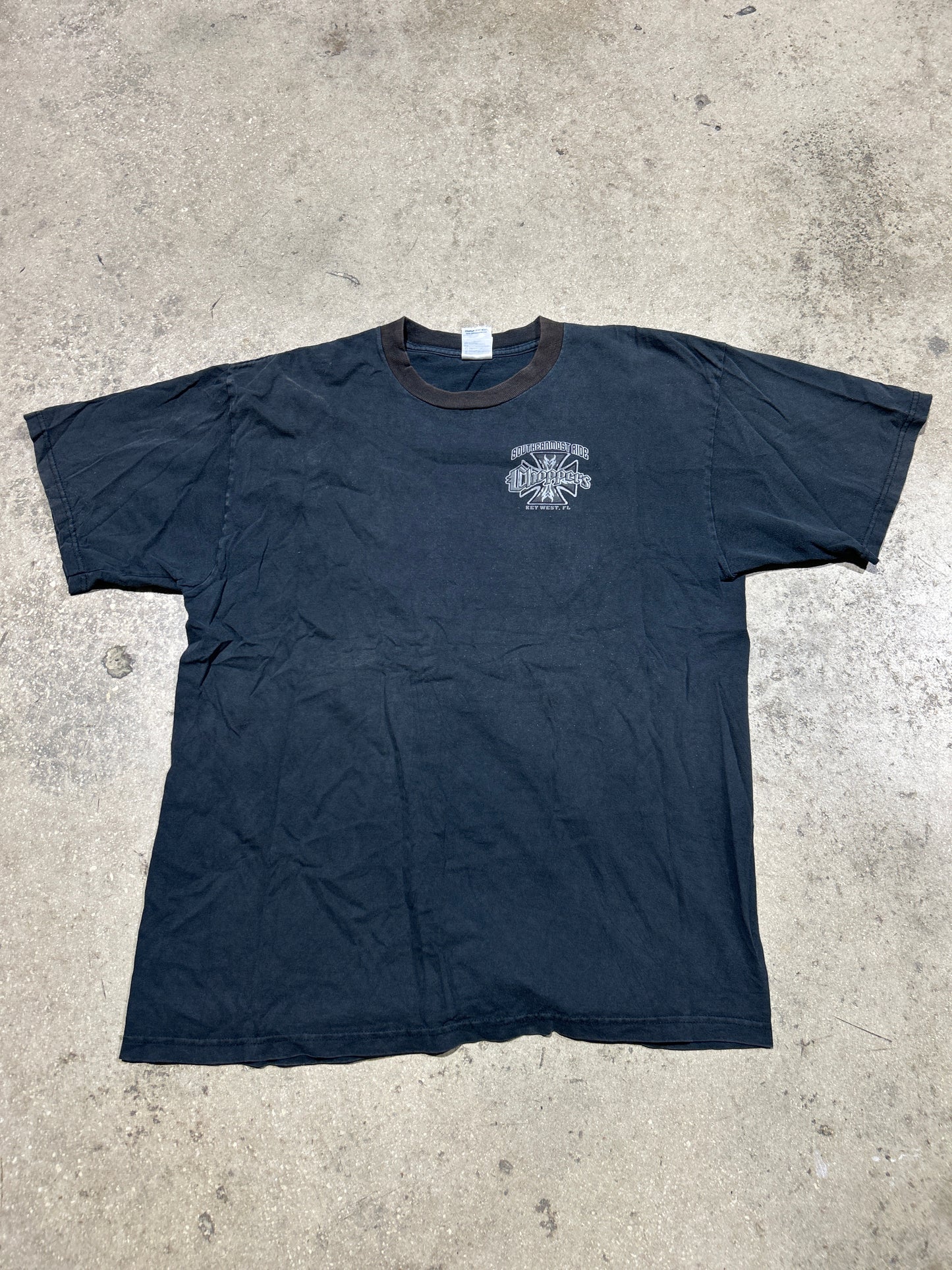 Key West Choppers Tee - Black Size XL